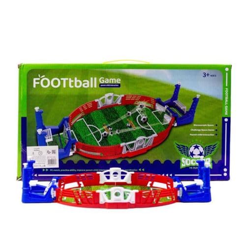 Children's Educational Double Competitive Battle Football Table Toy Parent Child Interactive Desktop Kicking Game Portable