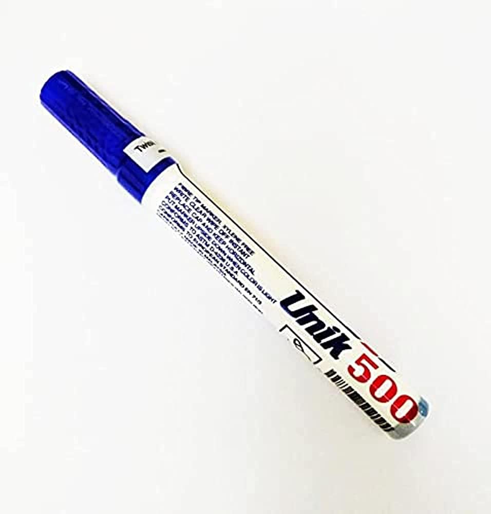 UNIK Whiteboard Marker Round Tip - Blue Model 500