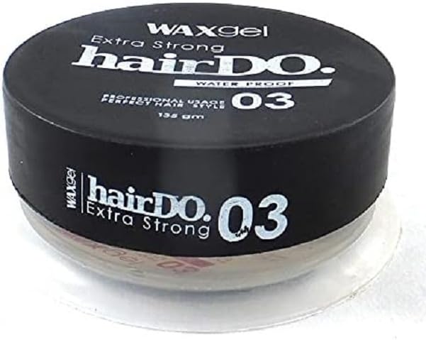 Hairdo Super Strength Wet Look Gel Wax (Black 03, 135)