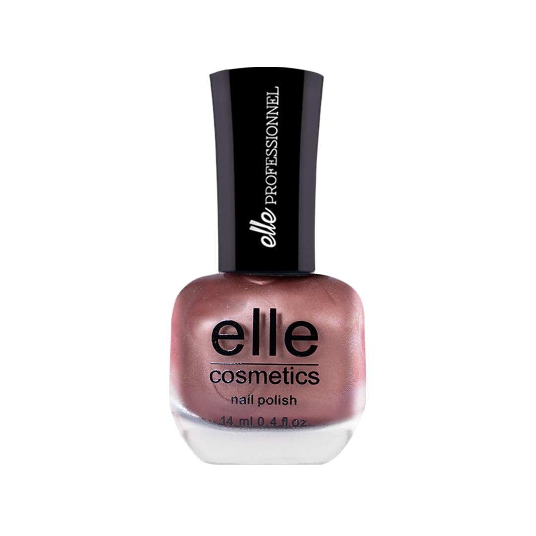 ELLE Nail Polish 14.ml No.908 False Black