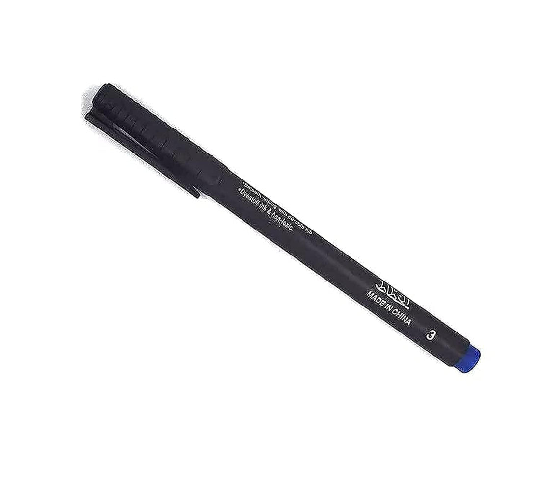 Calligraphy/blue / 3mm