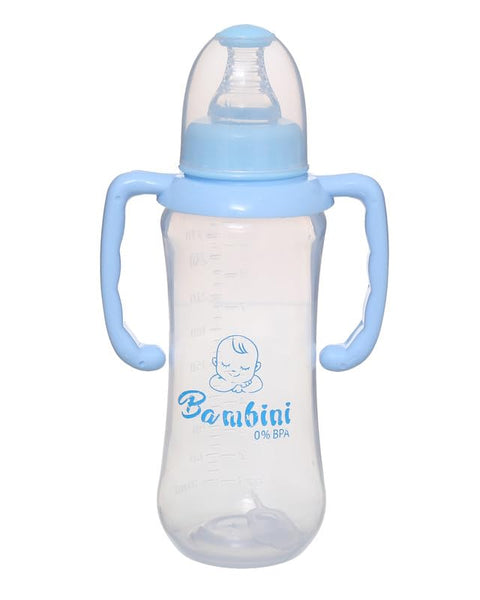 Baby Feeding Bottle With Handle 270 ML, Light Blue DR-A-506