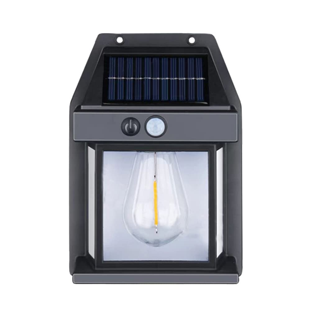 EFASYS LED Garden Sensor Lamp IP65 Waterproof Solar Yard Lamp Body Sensing Villa Small Wall Light for Pathway Villa Outdoor