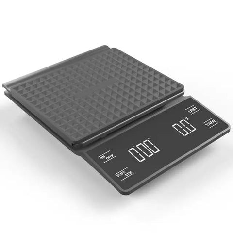 Generic scale Touch Timer Coffee Digital Scale LED Screen High Sensitive 0.1 Gram V60 Espresso Specialty Black 3kg Weight