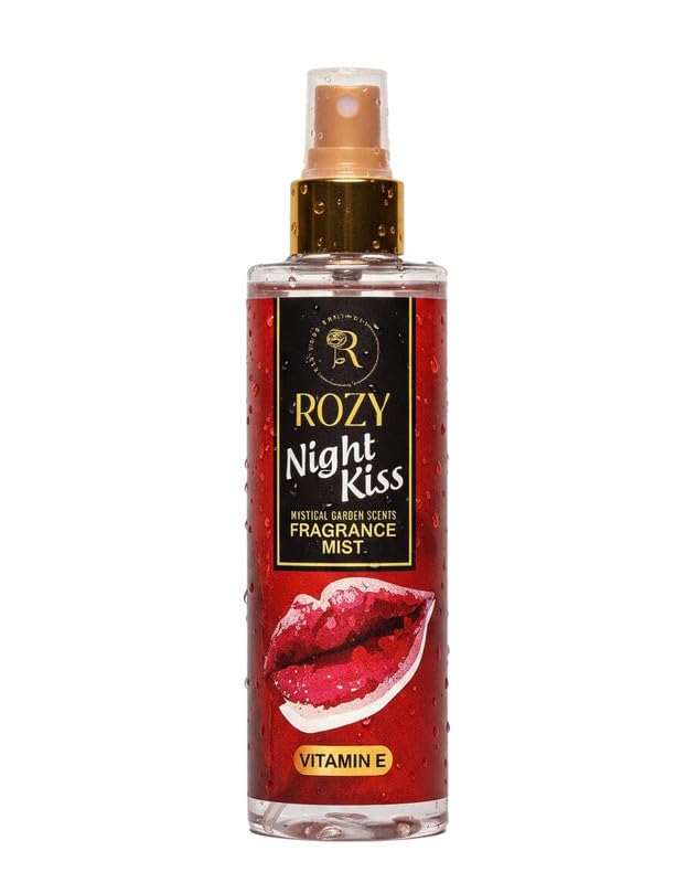 ROZY Night Kiss Fragrance Mist Mystical Garden Scents for Women - 230ml