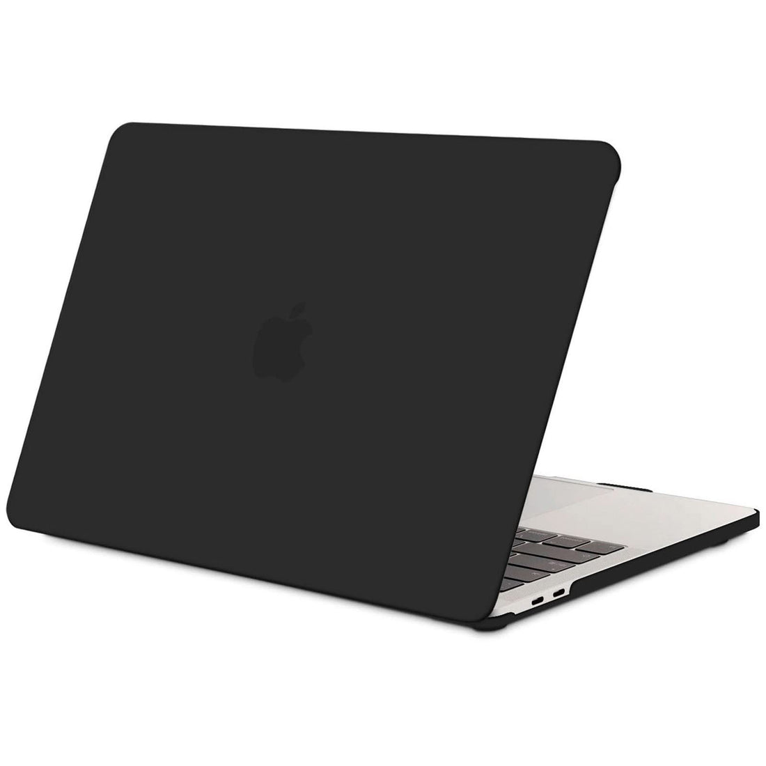 TECOOL Case for MacBook Pro 16 Inch 2020 2019 A2141 with Touch Bar, Matte Case Protective Hard Plastic Slim Case, Black