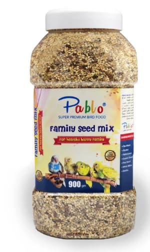 Pablo Super Premium Bird Food Family Seed Mix 900 gm