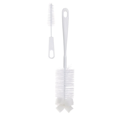 Canpol babies Brush for Bottles and Teats with Sponge BASIC_pink
