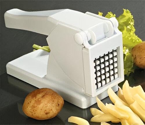 French Potato Cutter - Simplify Meal Preparation with Our One-Step Cutter, Designed to Cut Vegetables and Fruits Quickly and Efficiently, Making Cooking Quicker and More Enjoyable.