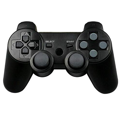 Wireless Bluetooth Controller Joystick Gamepad for Play Station 3, Black