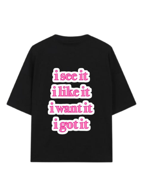 I see it, I like it, I want it, Igot it VaIentine CoupIe T-shirt Black 16