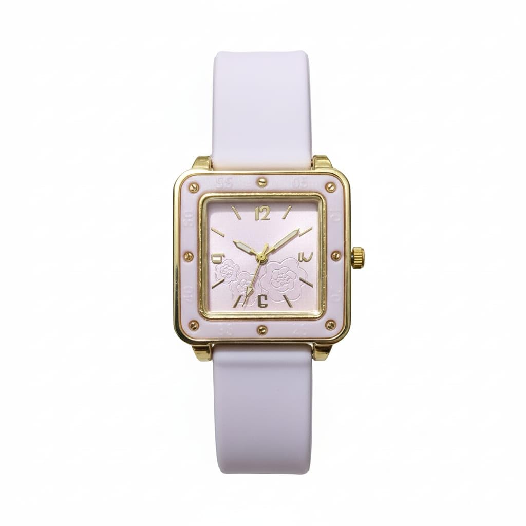 Luxury Women's Wrist Watch Comfortable Silicone Rubber Band - Fashion Design Suitable for Gifts and Occasions - Available in Many Colors and Shapes