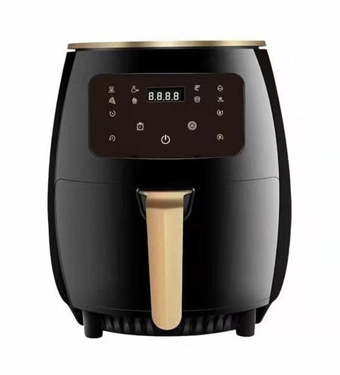 Dollar Air Fryer L - 2500W, 50Hz, 6L, 1kg, Analog, Rapid Air Technology, HomeID Connected, Black - HD9200/90