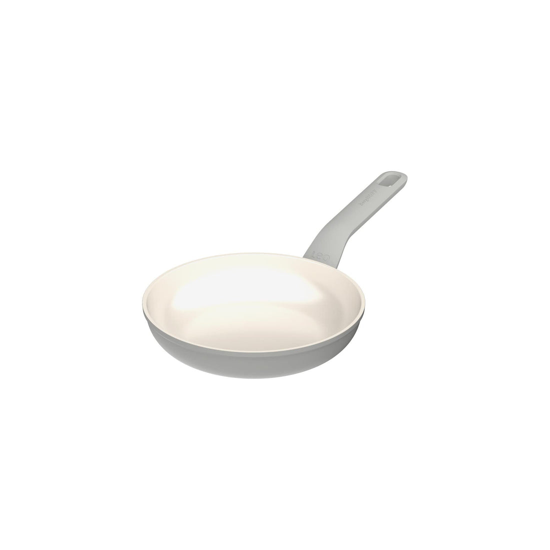 BergHOFF Leo Balance Moonmist Non-Stick Ceramic Frying Pan, 20 cm Size, Grey