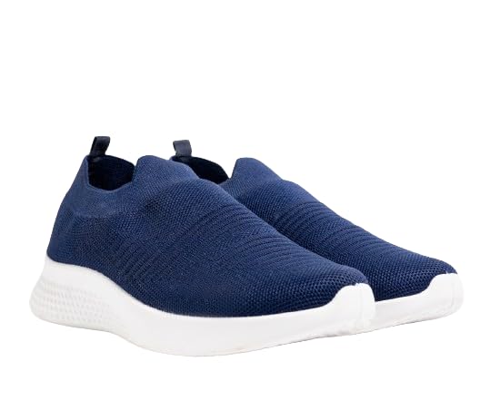 NOW SHOES Women’s Slip-On Walking Shoes – Lightweight Breathable Mesh Sneakers, Casual Comfort for Everyday Wear (HF3)