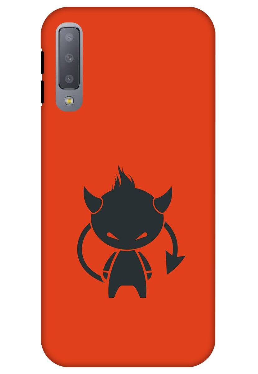 Case Zone CHI Silicone Printed mobile case compatible with Samsung A7 2018