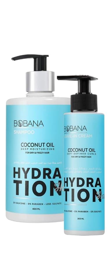 Goodbye Dryness & Frizz - Discover The Secret To Deep Hydration With Bobana "Hydration" Natural Coconut Oil I By Al Shabrawini Pharmacy