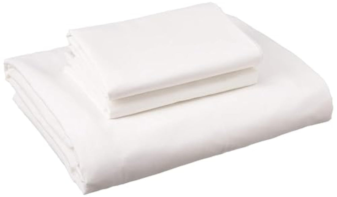 Nice Home Bed Sheet Set 3 Pieces 160 x 200 cm - White