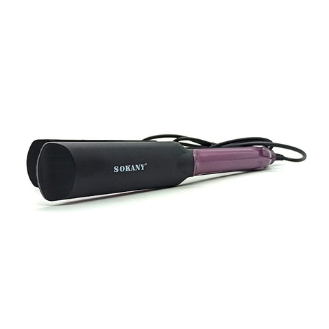 Sokany SY-6505 Hair Iron, Pink/Black - 6998555478662
