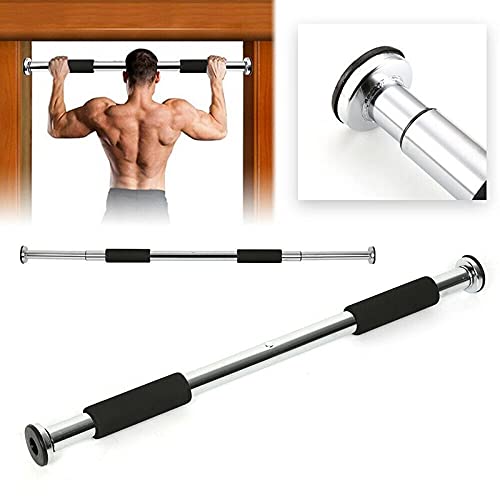 SOLDOUT™ Door Horizontal Bars Adjustable Home Gym Workout Chin Pull Up Training Bar (Suitable for upto 100KG)