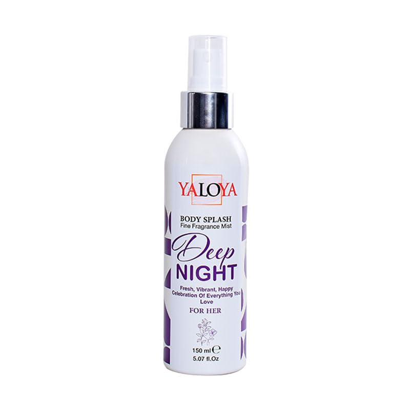 Body Splash Perfume for Women, Deep Night, Fragrance Mist Fresh, 150 ml