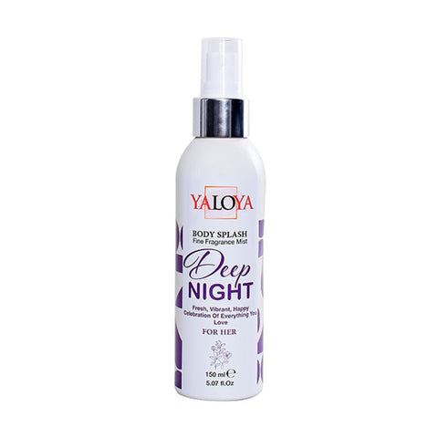 Body Splash Perfume for Women, Deep Night, Fragrance Mist Fresh, 150 ml