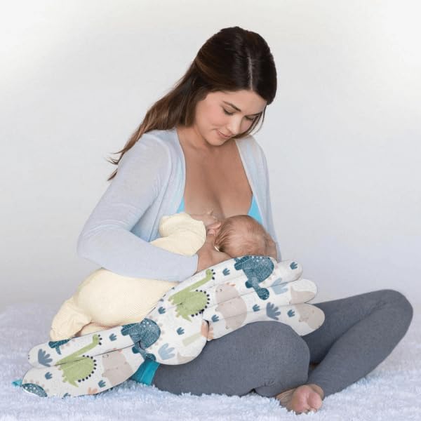 mamas gift Butterfly Nursing Pillow - Adjustable 3-Level Support for Breastfeeding & Bottle Feeding, Reduces Back Pain, Compact & Foldable Travel Pillow