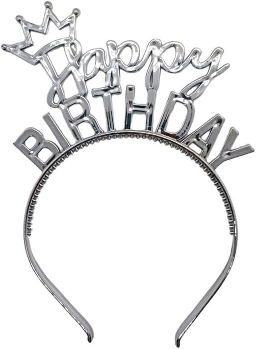Happy Birthday Crown Headband Birthday Party Accessory