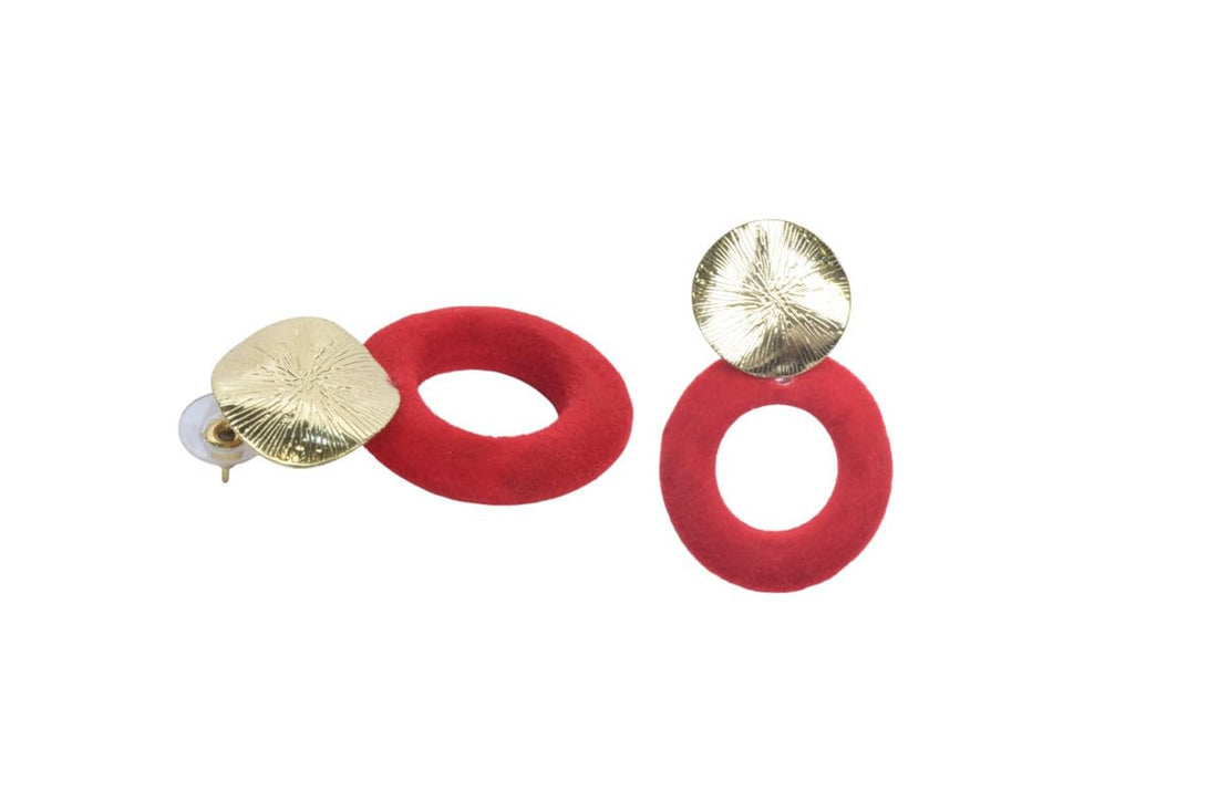 Velvet Dangle Earrings for Women
