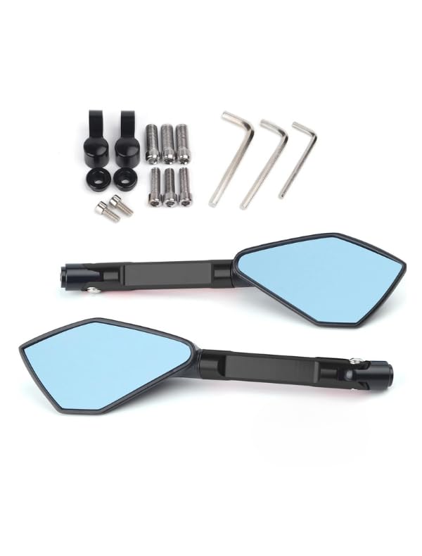 Aluminum motorcycle mirror