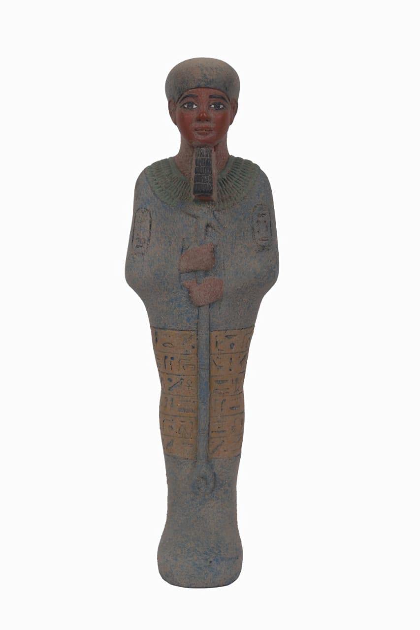 Unique statue of the Egyptian Lord Ptah-Hotep, Minster and Philosopher writer of the world Oldest Book made of heavy Stone
