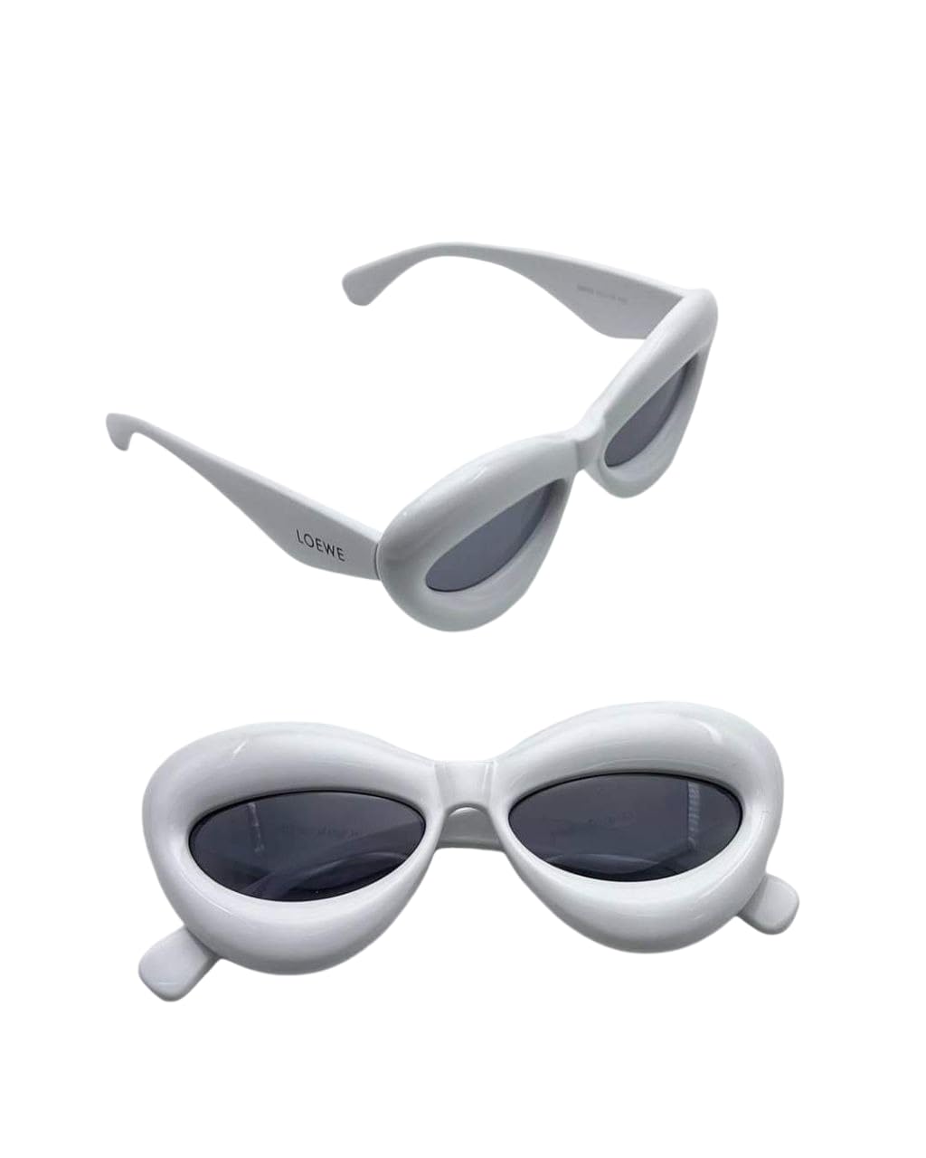 Unisex Kids Sunglasses New Design Cool Shape Trend White