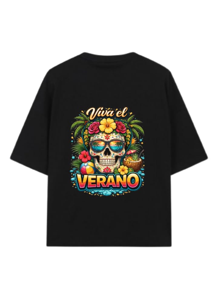 Sammer Vbes T-shirt Black Back Viva el 18