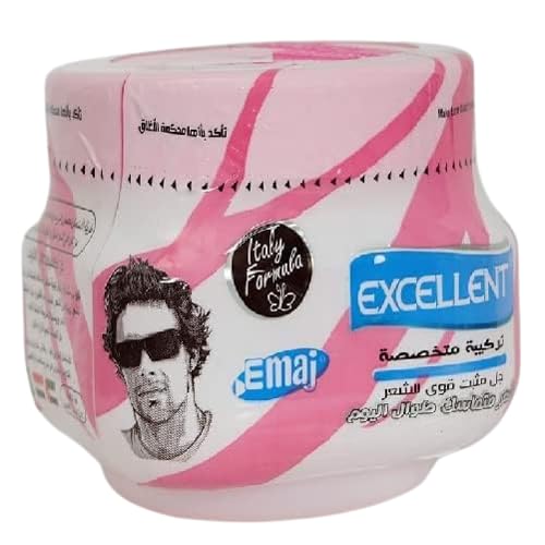 Excellent Professional Hair Stylish Gel Red 300 gr