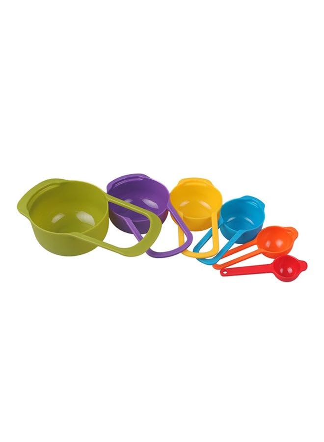 ANSELF 6-Piece Measuring Cups Multicolour