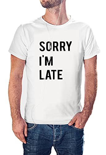 Print Online Men T-Shirt Medium White 601-WN0