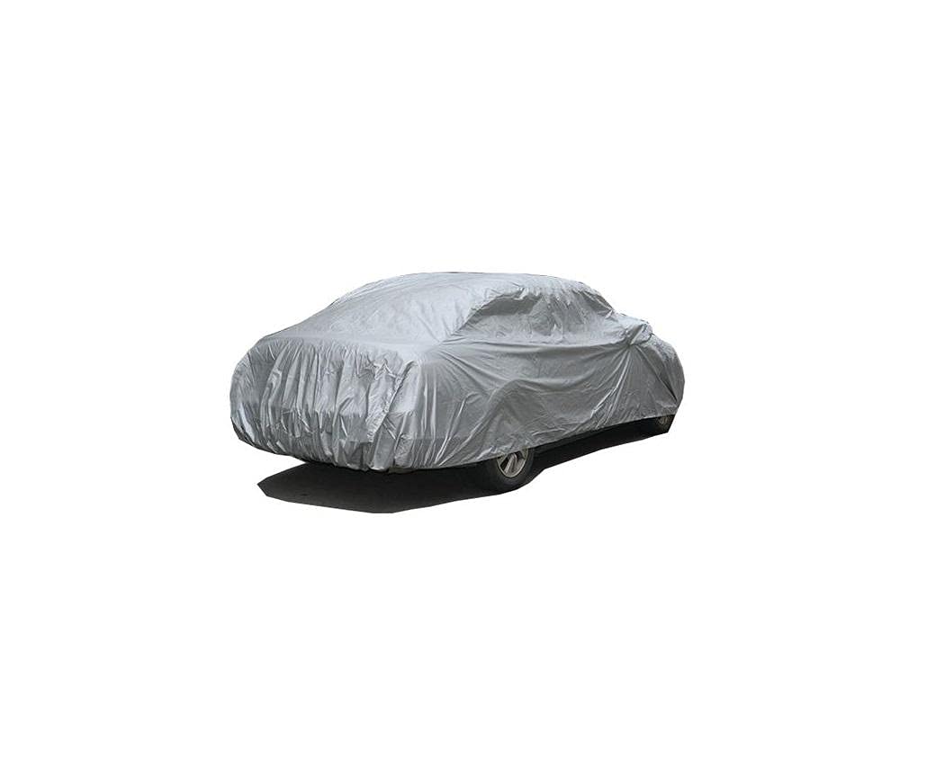 Waterproof XL Car Cover - Universal Fit for Car, Polyester and Polyurethane Material with Full Exterior Coverage and Ultraviolet Light Protection