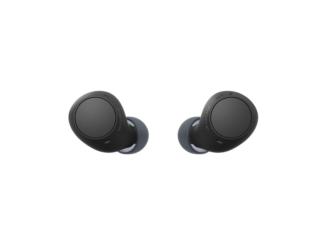 Sony WF-C510 Wireless Earbuds - Compact and Light Bluetooth Earbuds with Multipoint Connection, Ambient Sound, IPX4 Water Resistant, Spotify Tap, Fast Charging, 22 Hours Battery, iOS & Android - Black