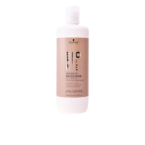 Schwarzkopf Blondme Premium Developer 6% / 20 Volume Hair Color Developer, 33.8 Ounce, 1 L
