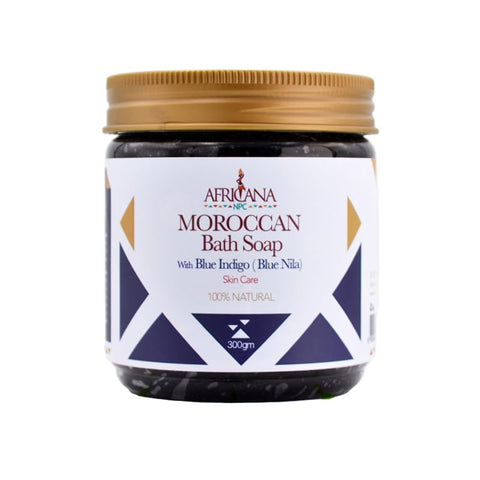 Moroccan Bath Soap Blue Indigo NPC