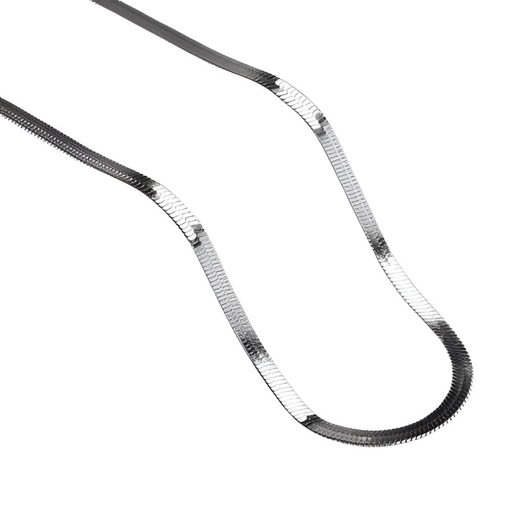 Stylish stainless steel neck chain for boys, men and women featuring a tarnish-resistant silver design perfect for modern everyday fashion