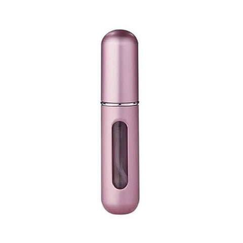 Portable Mini Refillable Perfume, Aftershave Atomizer Empty Spray Bottle for Travel Purse (Metalic Purble)