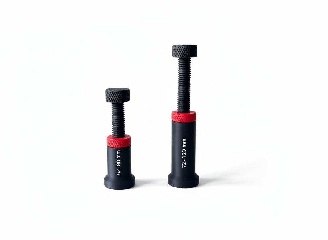 Adjustable GPU Support Bracket, Black, Plastic, 2 Mounting Ranges 52-80mm and 72-120mm, Tool-Free Installation
