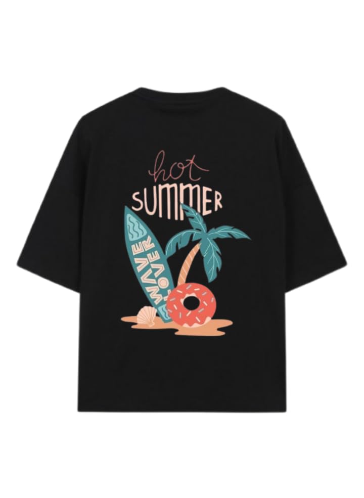Sammer Vbes T-shirt Black Back hot SUMMER 53