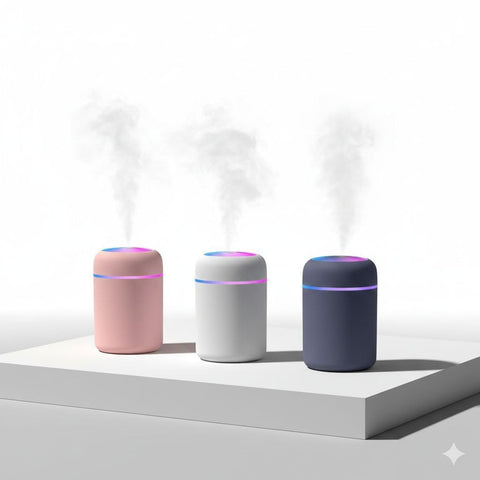 Electric Aroma Diffuser for Home LED Light 7 Colors Assorted Colors Essential Oil Diffuser 230ml Ultrasonic Diffuser for Yoga Office Bedroom Kids Room
