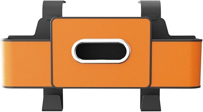 Car Organizer - Multifunctional seat-back storage box with dual cup holders, tissue compartment, and secure adjustable phone mount providing tidy, accessible comfort for every passenger