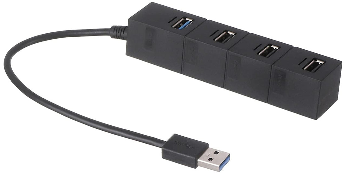 U32-23 4 Ports USB Hub - Black