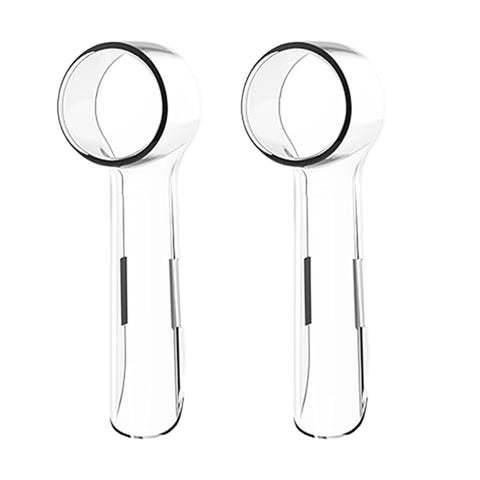 2 Pack Toothbrush Cover – Compatible with Oral-B Electric Toothbrush Replacement Heads Cover for Travel Toothbrushes, Brush Protection Cover for Home (Pack of 2)