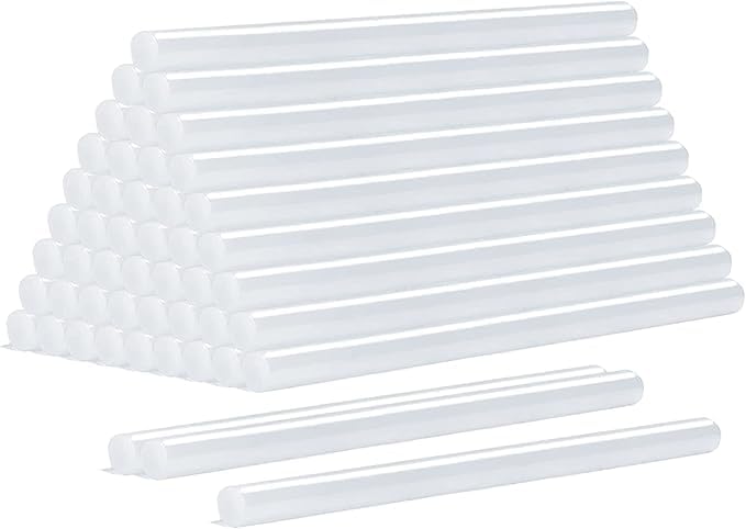 Hot Melt Glue Sticks for Glue Gun – Strong Adhesive, Fast Heating, Multipurpose Glue Stick for DIY, Crafts, Wood, Glass, Fabric, Plastic & Repairs (22 Count)
