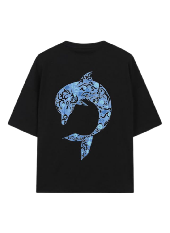 Sammer Vbes T-shirt Black Back Dolphin 58